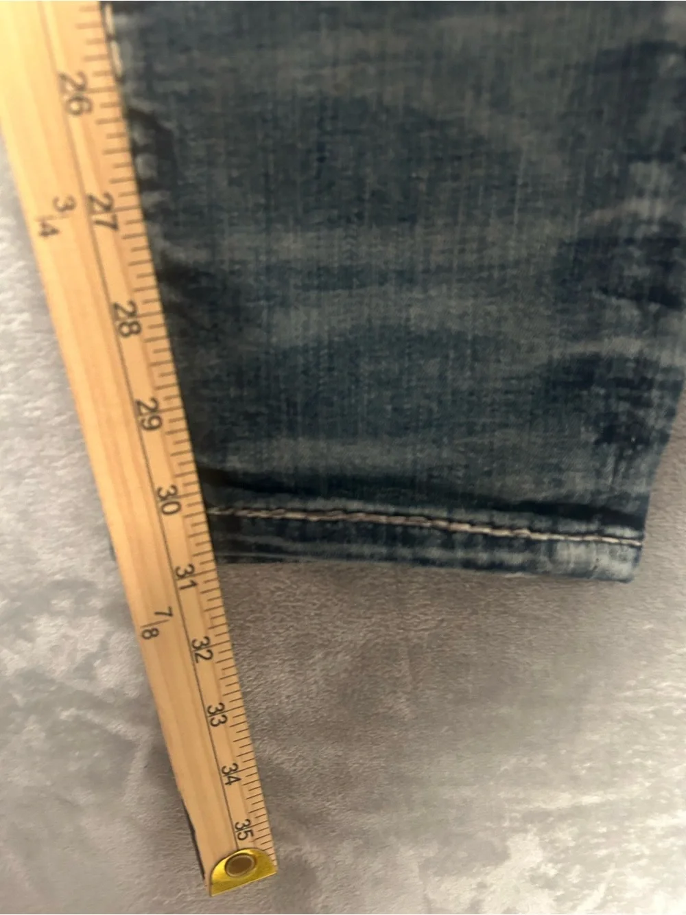 Rock Revival Slim Taper Jeans Men’s 31 Heavy Stitch